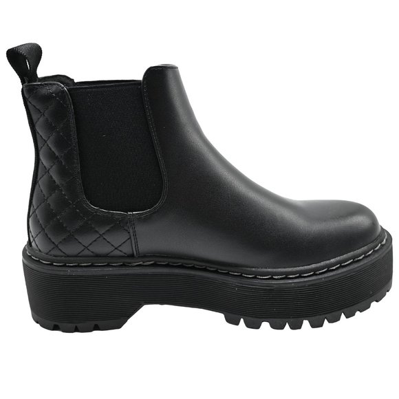 Steve Madden Lug-Sole Chelsea Booties - Picture 4 of 5